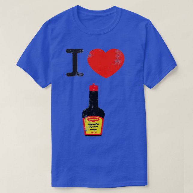 I kärlek Maggi  T Shirt (Design framsida)