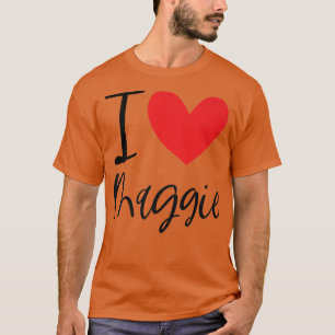 I Kärlek Maggie Namn Personlig Girl Woman BFF Fri T Shirt