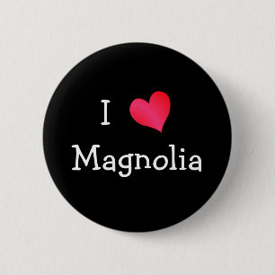 I Kärlek Magnolia Knapp