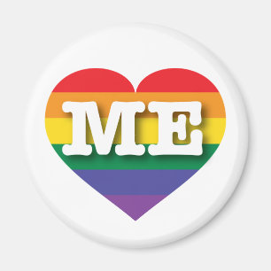 I kärlek Maine Gay pride Magnet