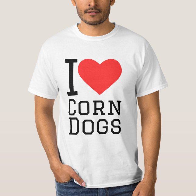 I KÄRLEK MAJ HUNDAR T SHIRT (Framsida)