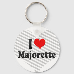 I kärlek Majorette Nyckelring