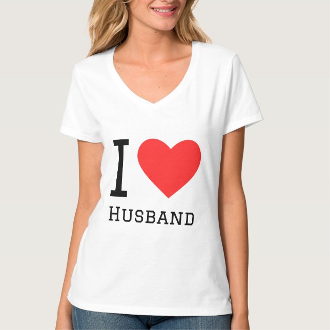 I kärlek make-kvadratdekal t shirt (Framsida)