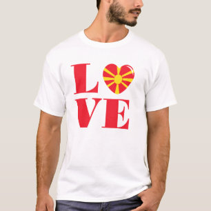 I kärlek Makedonien T Shirt