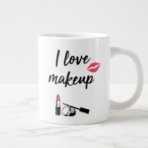 I Kärlek Makeup Jumbo Mugg