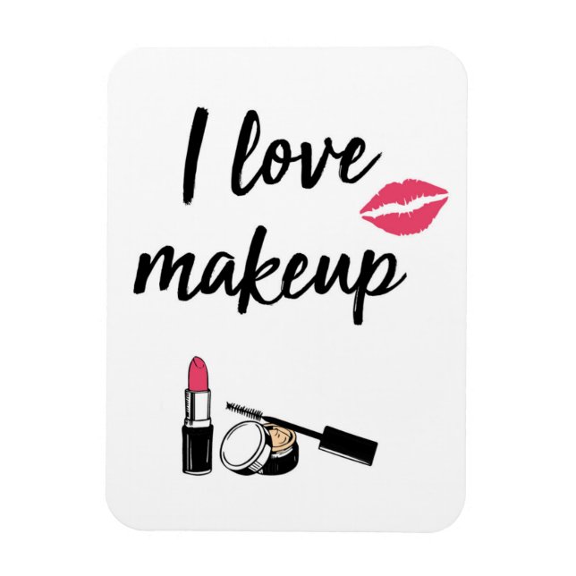 I Kärlek Makeup Magnet (Vertikal)