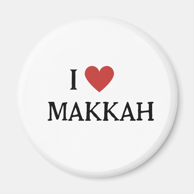 I KÄRLEK MAKKAH MAGNET (Framsidan)