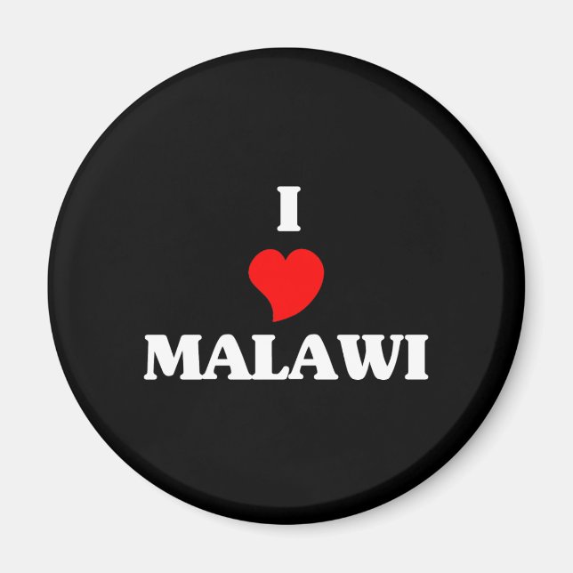 I Kärlek Malawi Magnet (Framsidan)