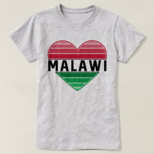 I Kärlek Malawi, Malawian Heart T Shirt