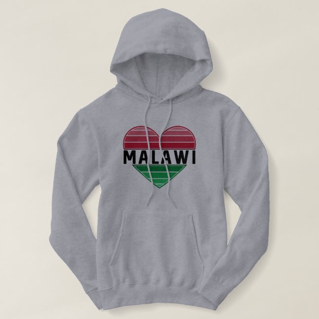 I Kärlek Malawi, Malawian Heart T Shirt (Design framsida)