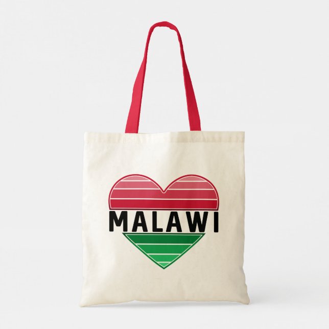 I Kärlek Malawi, Malawian Heart Tygkasse (Baksida)