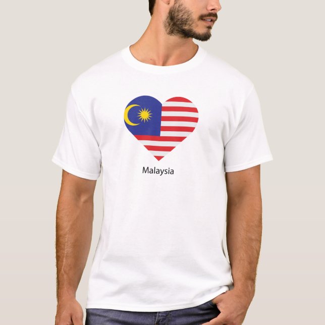 I Kärlek Malaysia T Shirt (Framsida)
