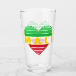 I Kärlek Mali, Malian Heart Glaskopp