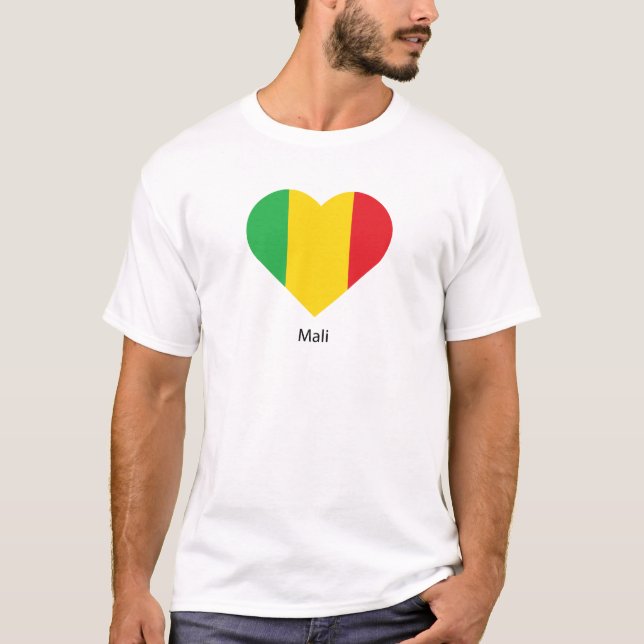 I Kärlek Mali T Shirt (Framsida)