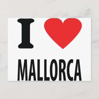 I kärlek mallorca ikon vykort