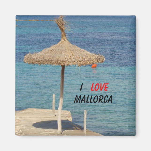 I kärlek Mallorca - Souvenir Magnet (Framsidan)