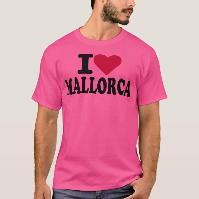 I Kärlek Mallorca T Shirt (Framsida)