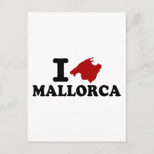 I kärlek Mallorca Vykort