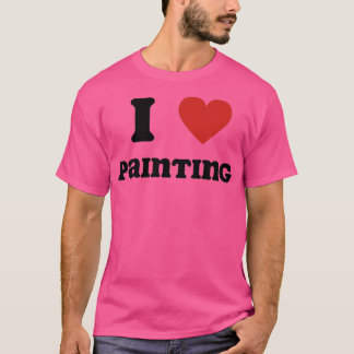 I Kärlek-målning T Shirt