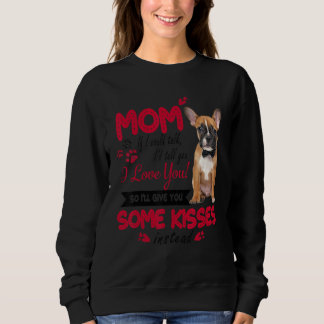 I Kärlek Mamma Fransk Bulldog Mor Day Frenchie Mam T Shirt