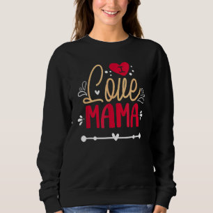 I Kärlek Mamma Glad Alla hjärtans dag Mor Mamma T Shirt
