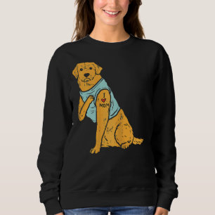 I Kärlek Mamma Golden Retriever Labrador Hund Wome T Shirt