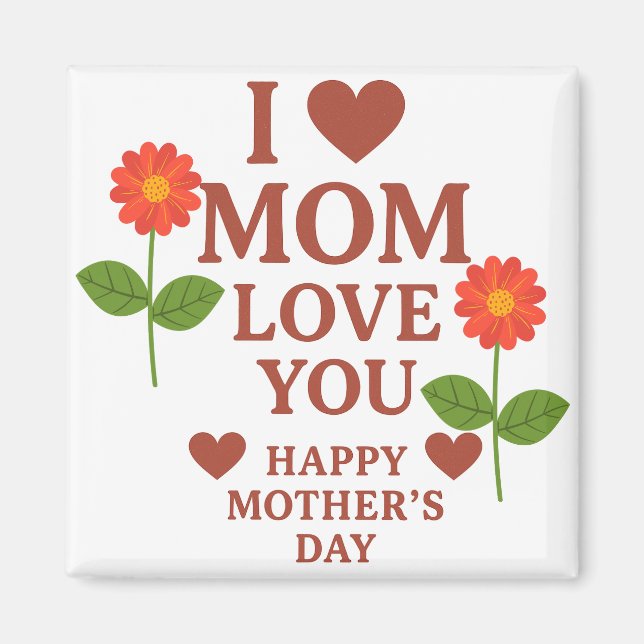 I KÄRLEK MAMMA MAGNET (Framsidan)