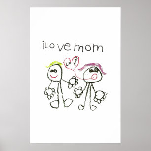 i KÄRLEK MAMMA Poster