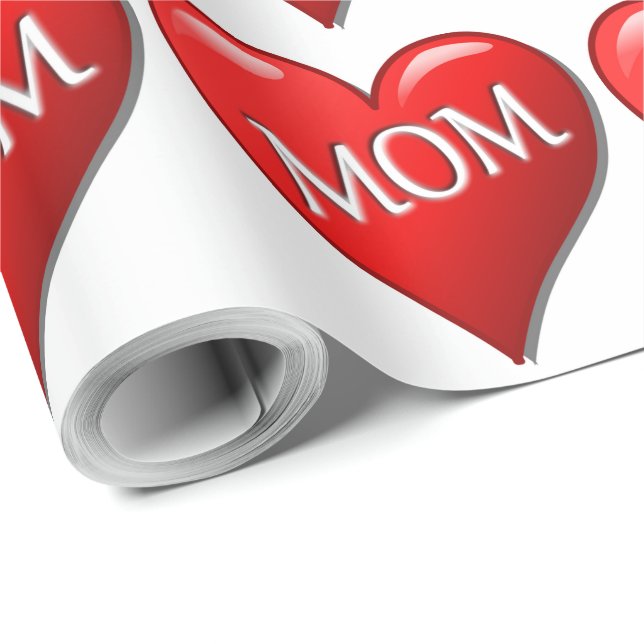 I KÄRLEK MAMMA PRESENTPAPPER (Rullad Hörn)
