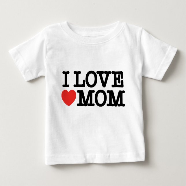 I KÄRLEK MAMMA T SHIRT (Framsida)