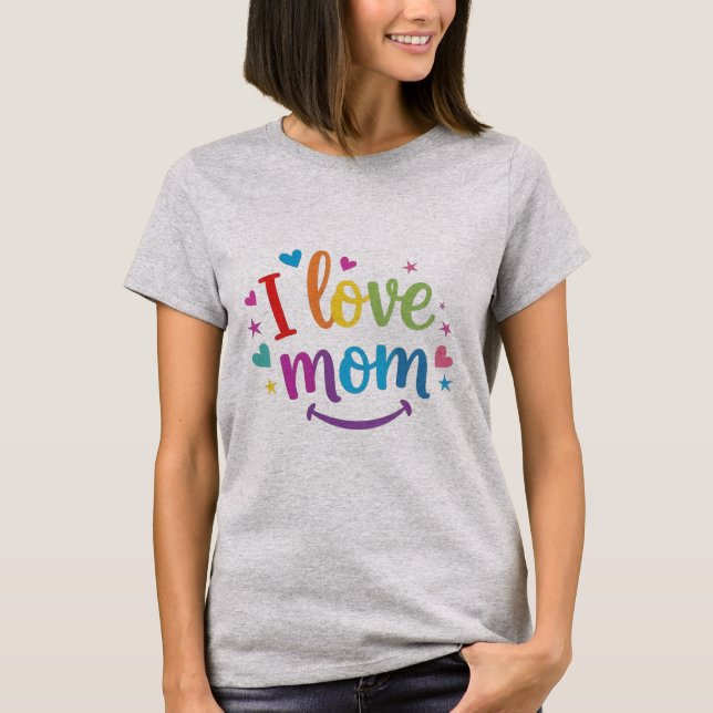I KÄRLEK MAMMA T SHIRT (Framsida)