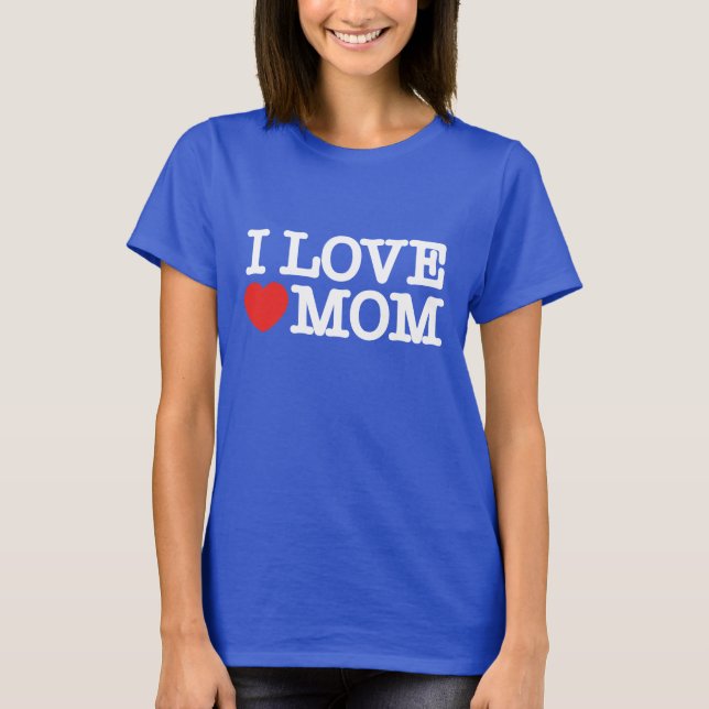 I KÄRLEK MAMMA T SHIRT (Framsida)