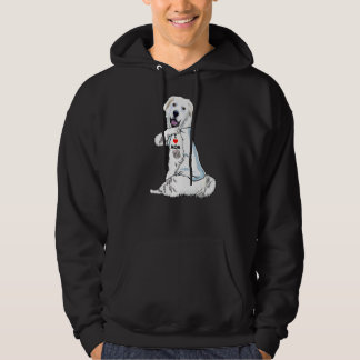 I Kärlek Mamma Tatfor Underbar Pyrenéerna Mamma Hu Hoodie