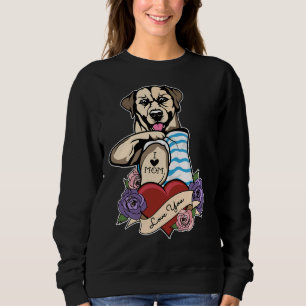 I Kärlek Mamma Tattoo I Labrador Retriever Mamma T Shirt