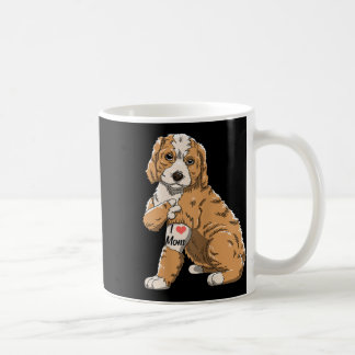 I Kärlek Mamma Tattoo Tassar Cute Retriever Hund H Kaffemugg