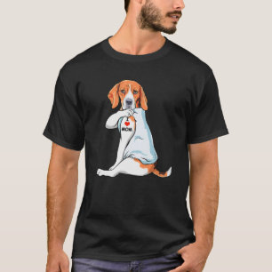 I Kärlek Mamma Tattoo Treeing Walker Coonhound Mam T Shirt