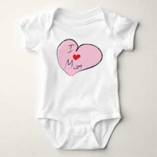 I KÄRLEK MAMMA TEE SHIRT