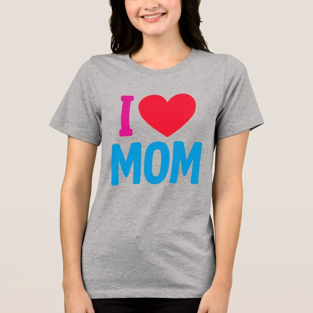 I KÄRLEK MAMMA TSHIRT T SHIRT (Framsida)