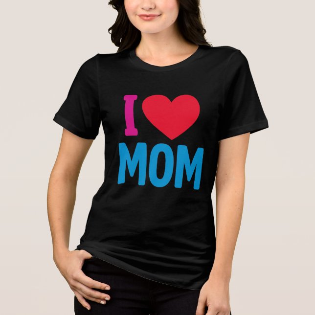 I KÄRLEK MAMMA TSHIRT T SHIRT (Framsida)