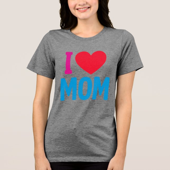I KÄRLEK MAMMA TSHIRT T SHIRT (Framsida)