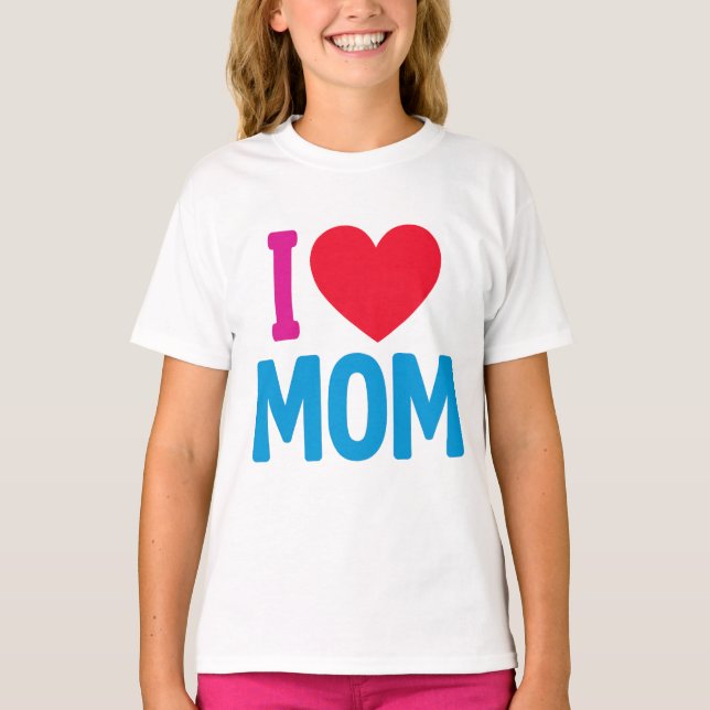 "I KÄRLEK MAMMA" TSHIRT T SHIRT (Framsida)
