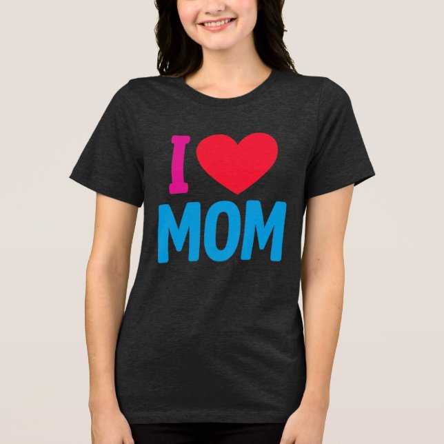 I KÄRLEK MAMMA TSHIRT T SHIRT (Framsida)