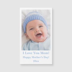 I Kärlek Mamma Typografi Datum Foto Mor dag