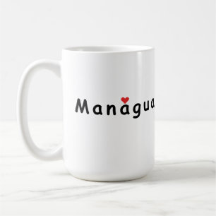 I kärlek Managua Kaffemugg