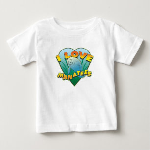 I Kärlek Manatees T-shirt