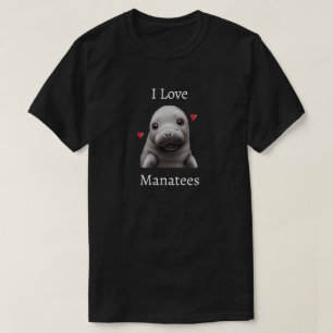 I Kärlek Manatees T-Shirt
