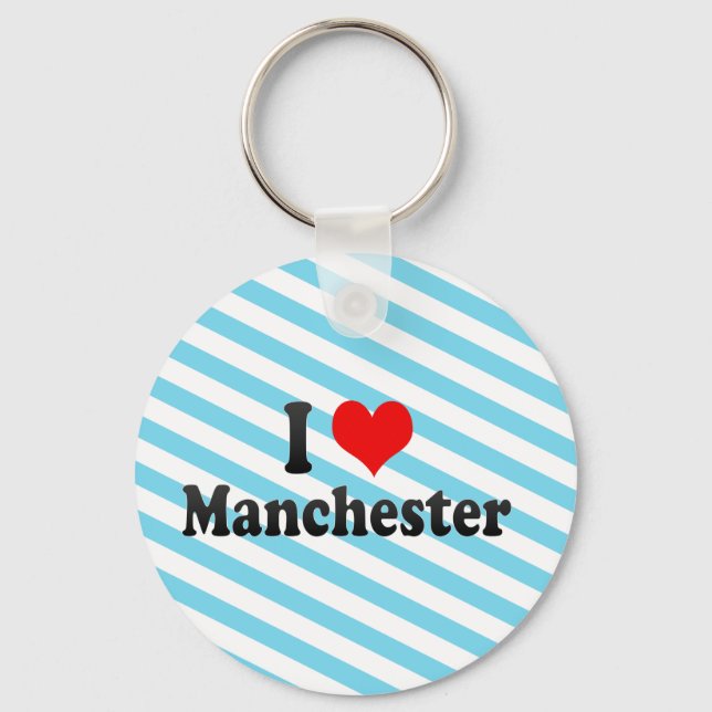 I Kärlek Manchester, Förenade kungariket Nyckelring (Framsida)