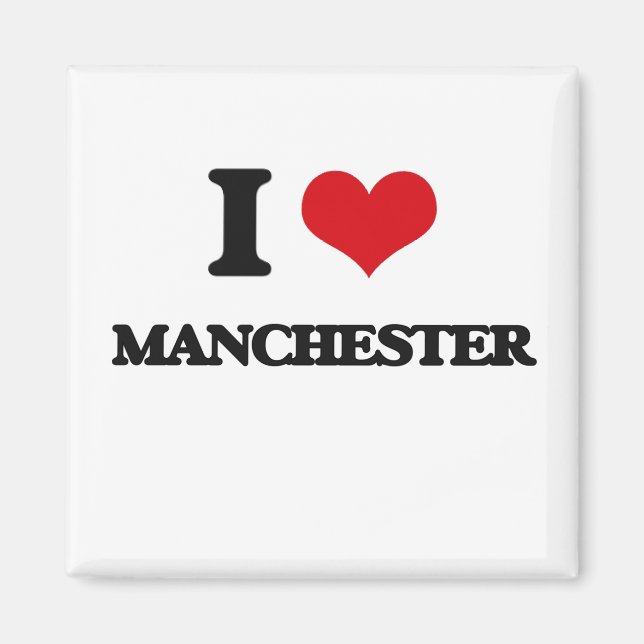 I kärlek Manchester Magnet (Framsidan)