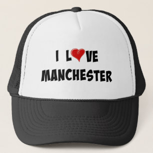I Kärlek Manchester Truckerkeps