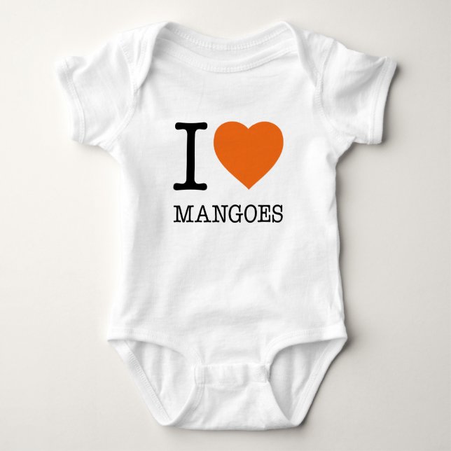 I KÄRLEK MANGOES T SHIRT (Framsida)